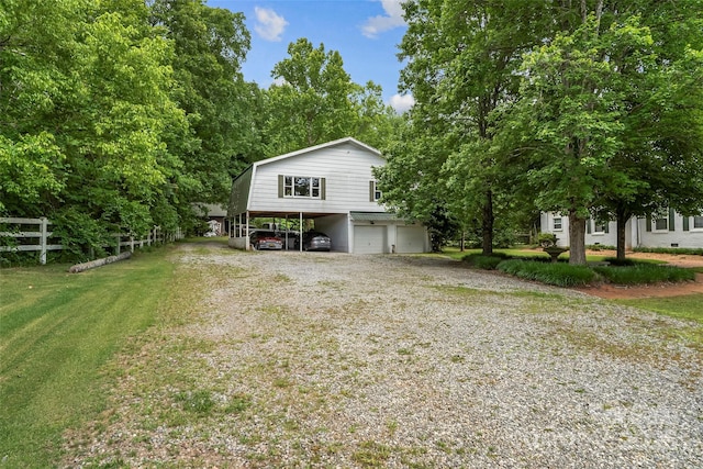 958 US-64, Morganton, NC 28655 - view of front of property with driveway and a garage