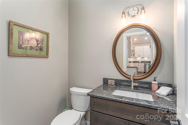 24 Herron View Ln, Weaverville, NC 28787 - half bath featuring vanity and toilet