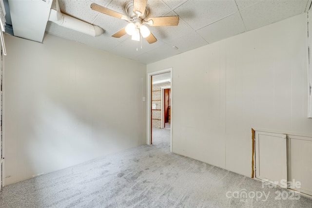 2111 Parkdale Ave, Gastonia, NC 28052 - carpeted empty room featuring a ceiling fan