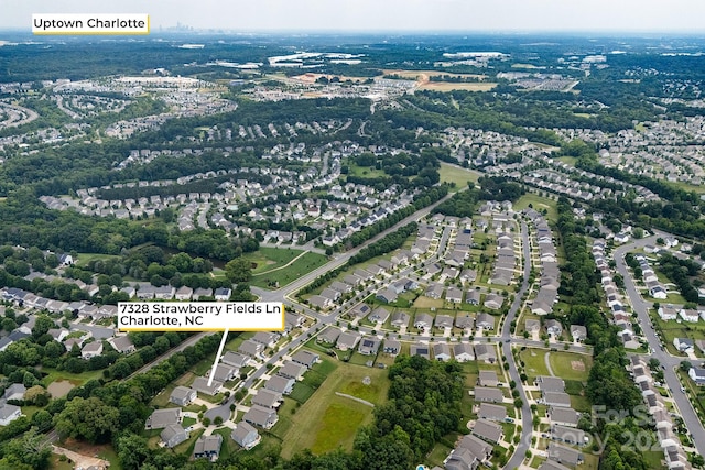 7328 Strawberry Fields Ln, Charlotte, NC 28278 - view of property location with nearby suburban area