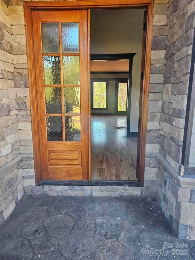1076 Table View Dr Unit 55, Morganton, NC 28655 - entrance to property featuring stone siding