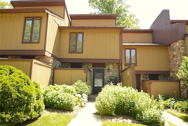 141 Colony Dr, Arden, NC 28704 - view of property featuring stone siding