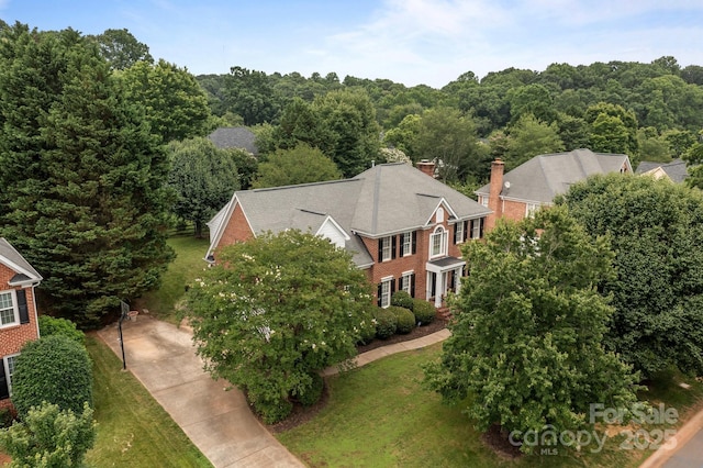 9717 Waterton Ct, Huntersville, NC 28078 - view from above of property