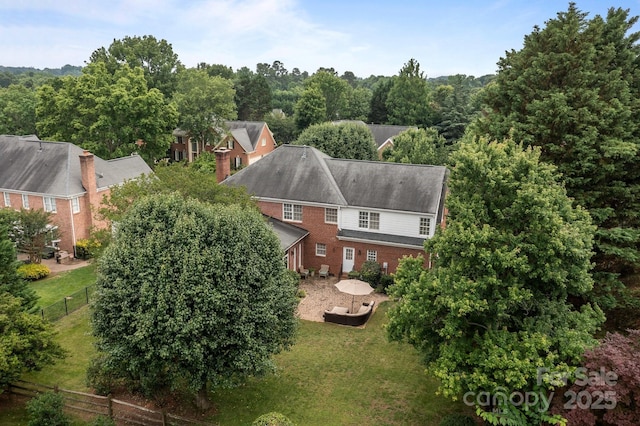 9717 Waterton Ct, Huntersville, NC 28078 - view from above of property