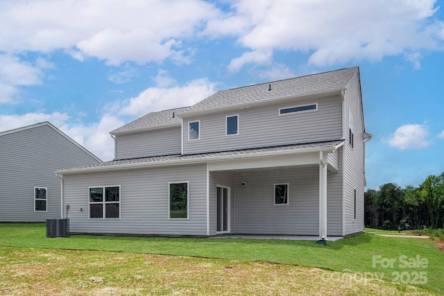 7225 Jerimoth Dr, Charlotte, NC 28215 - rear view of house featuring a yard
