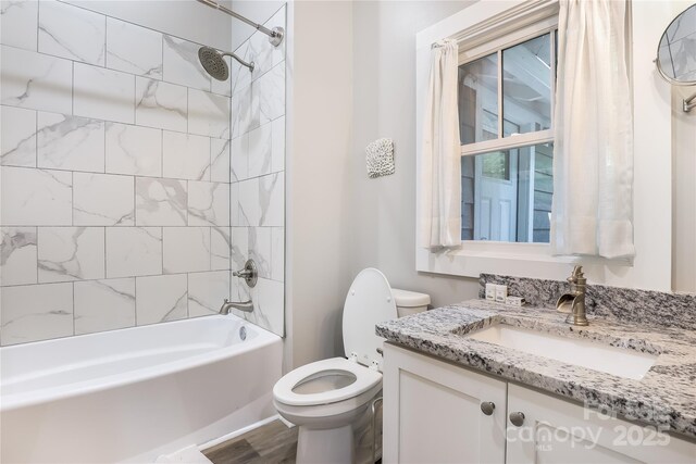 22 Moore Cir, Black Mountain, NC 28711 - bathroom featuring vanity and  shower combination