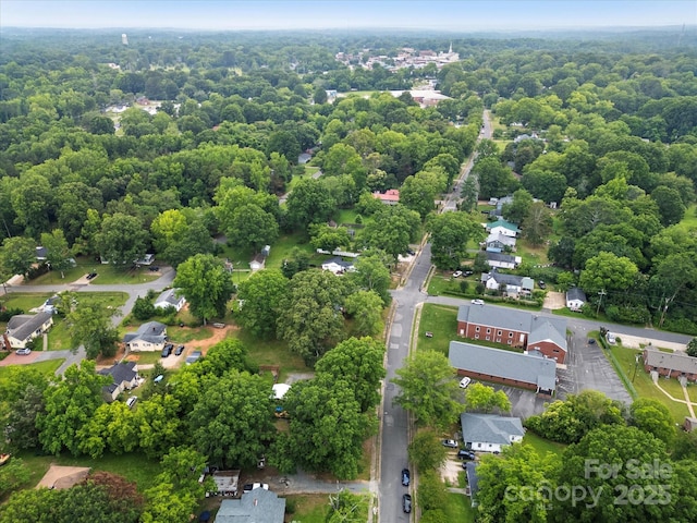 206 Charlotte St, York, SC 29745 - aerial view of property's location with nearby suburban area