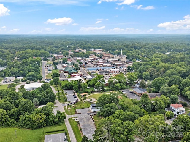 206 Charlotte St, York, SC 29745 - aerial view of a heavily wooded area