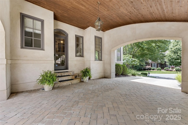 1728 Shadow Forest Dr, Matthews, NC 28105 - view of patio / terrace with entry steps
