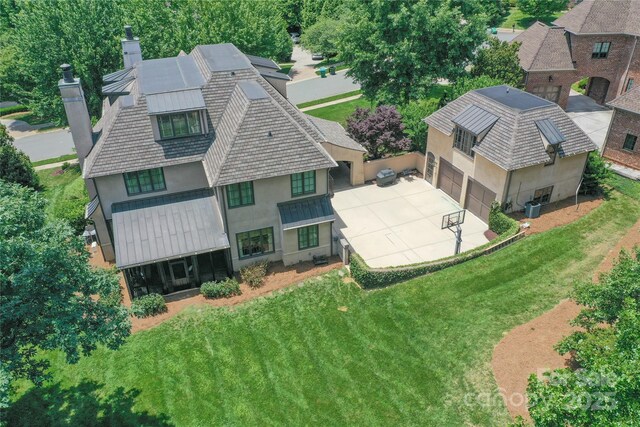 1728 Shadow Forest Dr, Matthews, NC 28105 - aerial view of property and surrounding area