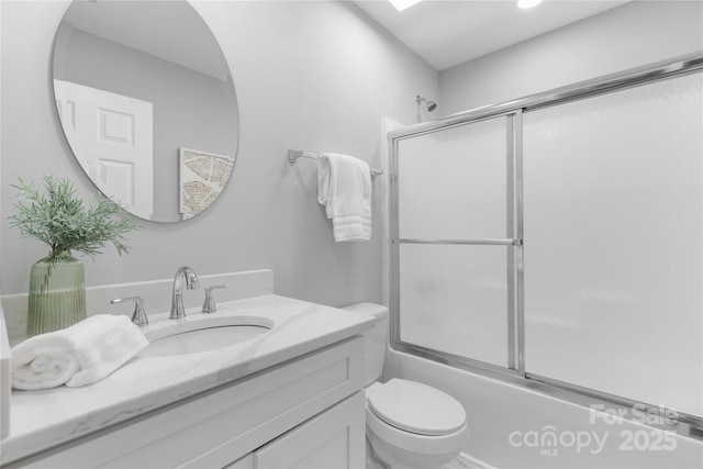 3008 Cornflower Ln, Indian Trail, NC 28079 - full bath featuring enclosed tub / shower combo and vanity
