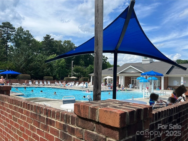 3008 Cornflower Ln, Indian Trail, NC 28079 - community pool featuring a patio