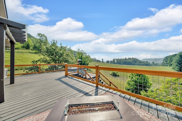 540 Upper Paw Paw Rd, Marshall, NC 28753 - view of deck