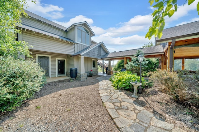 540 Upper Paw Paw Rd, Marshall, NC 28753 - view of yard