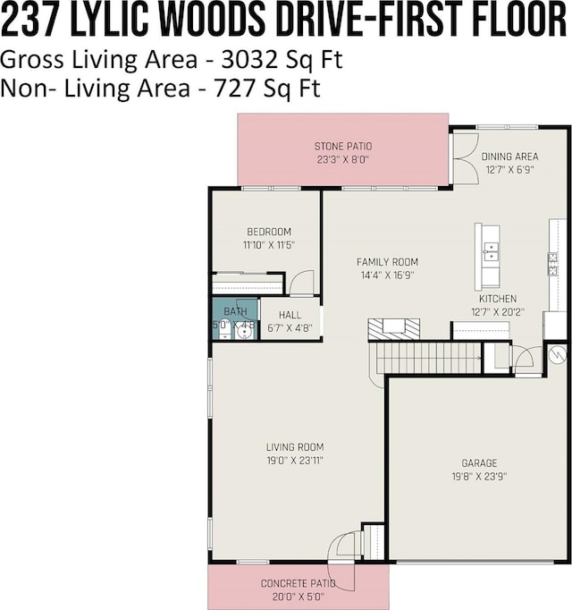 237 Lylic Woods Dr, Fort Mill, SC 29715 - room layout