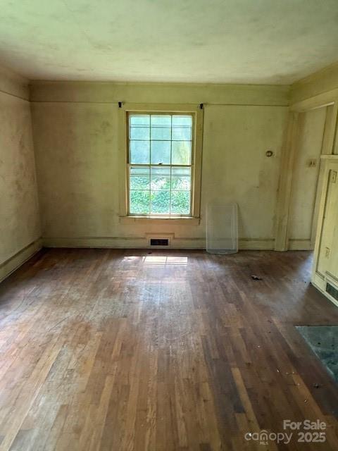 59 Laurel Ln, Black Mountain, NC 28711 - spare room featuring wood finished floors