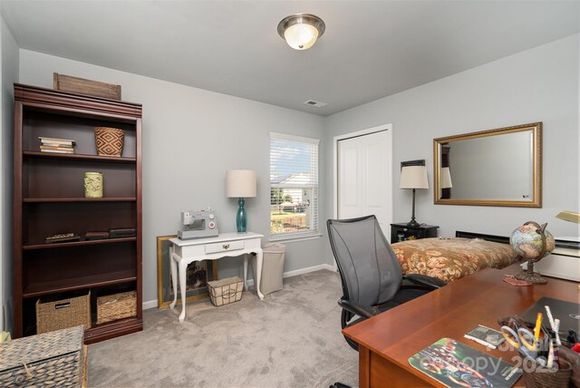 6156 Kilchurn Dr, Fort Mill, SC 29707 - office with carpet and baseboards
