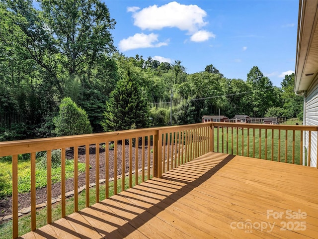 2941 Nix Creek Rd, Marion, NC 28752 - view of deck