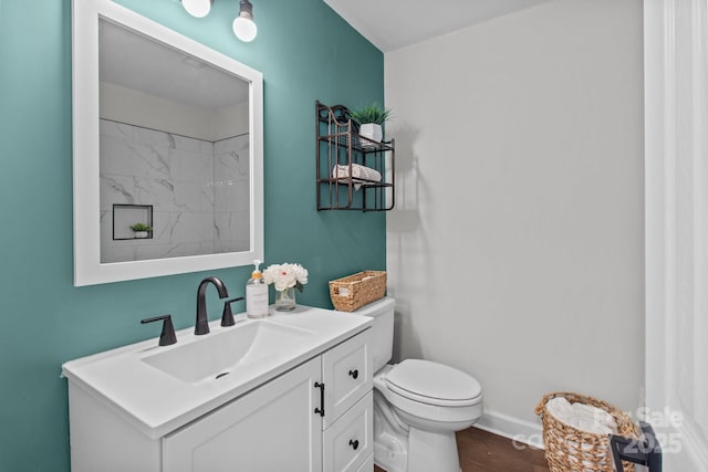 405 E 18th St, Kannapolis, NC 28083 - bathroom featuring vanity and a shower
