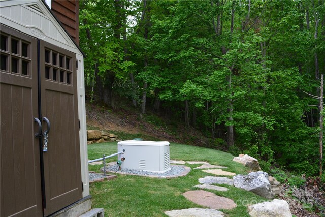 394 Hummingbird Ln, Elk Park, NC 28622 - view of green lawn