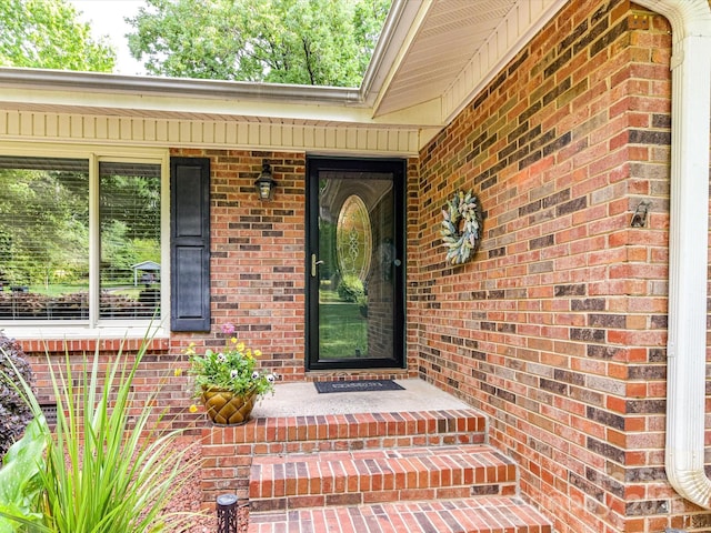 13617 Lake Bluff Dr, Matthews, NC 28105 - property entrance featuring brick siding and covered porch