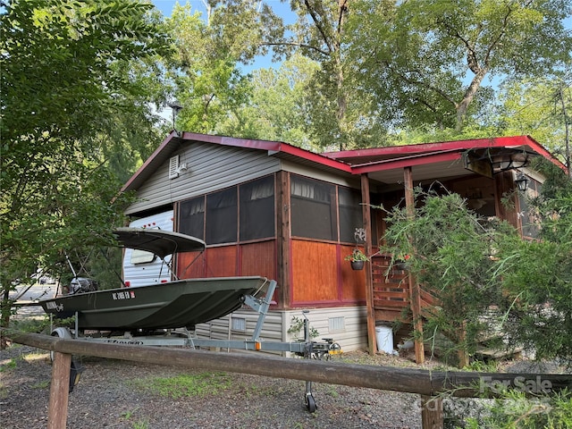 160/162 Arrowood Trl Unit F28/F29, Mount Gilead, NC 27306 - rear view of property featuring metal roof