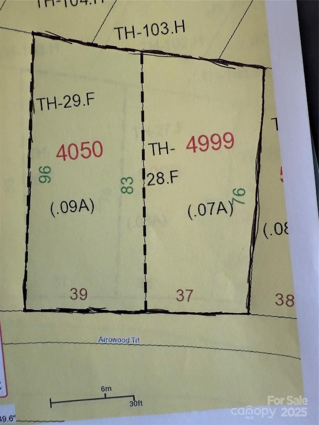 160/162 Arrowood Trl Unit F28/F29, Mount Gilead, NC 27306 - map / location of property area