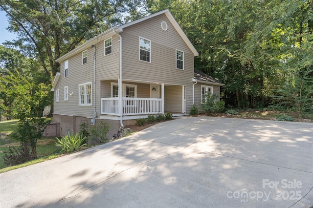 202 Glenn Ave, Kannapolis, NC 28081 - view of front of house with a porch and driveway
