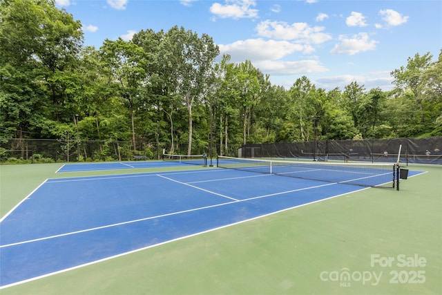 2917 Rustic Ln, Charlotte, NC 28210 - view of tennis court featuring community basketball court