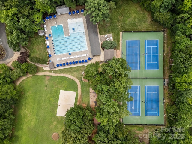 2917 Rustic Ln, Charlotte, NC 28210 - drone / aerial view