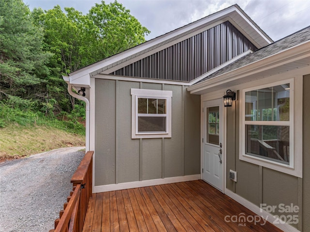 558 Liner Cove Rd, Waynesville, NC 28786 - view of deck