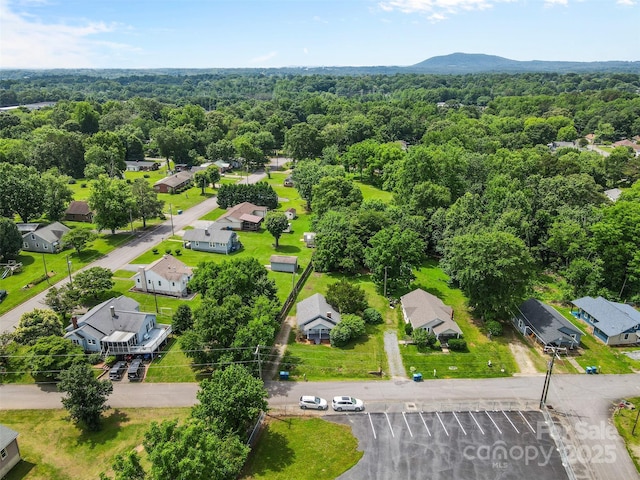 2519 2nd Ave SW, Hickory, NC 28602 - aerial perspective of suburban area with a heavily wooded area