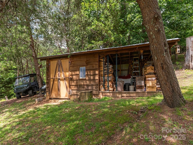 80 Feather Ln, Waynesville, NC 28786 - view of pole building
