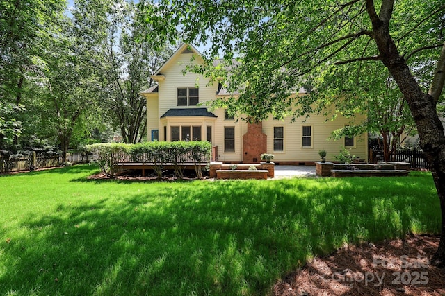 15400 Groveland St, Huntersville, NC 28078 - back of property featuring a patio