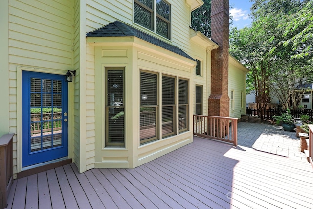 15400 Groveland St, Huntersville, NC 28078 - wooden deck featuring a patio