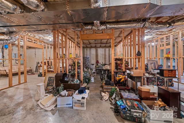 102 Coyote Rdg, Maggie Valley, NC 28751 - view of unfinished basement
