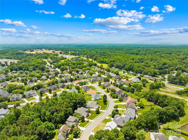 112 Doyle Farm Ln, Mooresville, NC 28115 - aerial view of residential area with a heavily wooded area