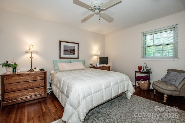928 Tally Ho Ct, Charlotte, NC 28212 - bedroom featuring wood finished floors and a ceiling fan