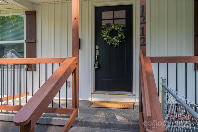 1212 Frank Ext, Rock Hill, SC 29730 - entrance to property featuring board and batten siding