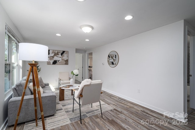 1212 Frank Ext, Rock Hill, SC 29730 - office with wood finished floors, baseboards, and recessed lighting