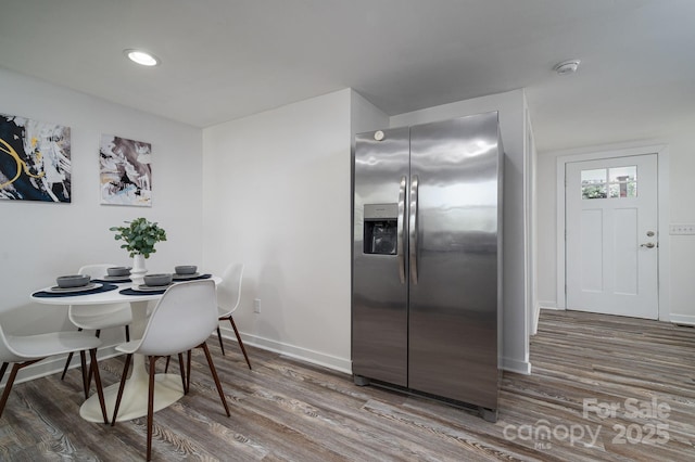 1212 Frank Ext, Rock Hill, SC 29730 - dining room featuring wood finished floors, baseboards, and recessed lighting