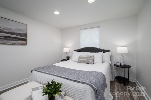 1212 Frank Ext, Rock Hill, SC 29730 - bedroom with wood finished floors, recessed lighting, and baseboards