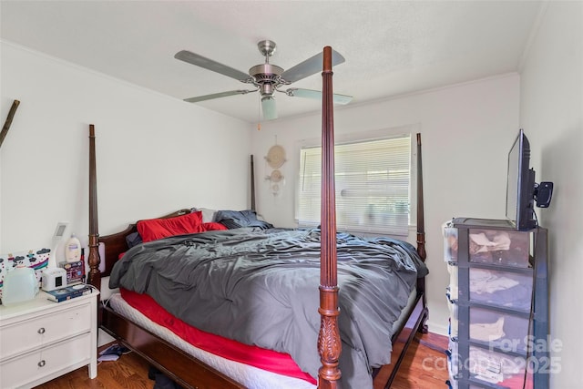 14 Luckenbach Dr, Fairview, NC 28730 - bedroom with ceiling fan
