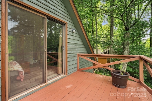 24 Cataloochee Ln, Waynesville, NC 28785 - view of deck