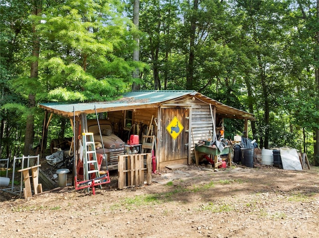 55 Gilbert B Crook Rd, Candler, NC 28715 - view of outbuilding