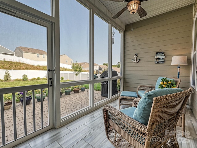 177 Yellow Birch Loop, Mooresville, NC 28117 - sunroom with ceiling fan