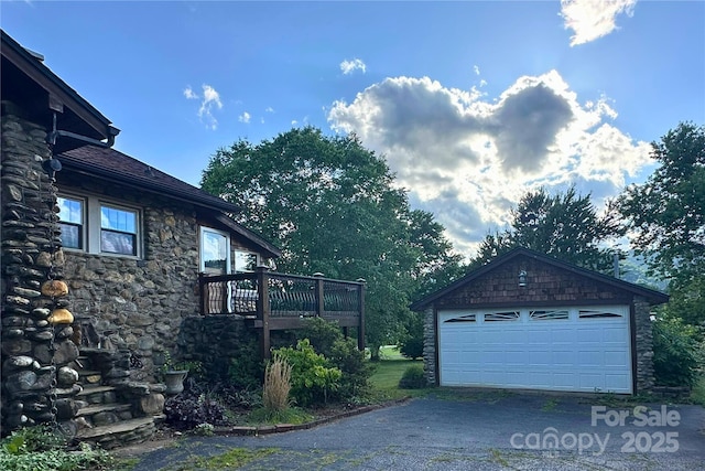 4320 Pisgah Dr, Canton, NC 28716 - view of detached garage