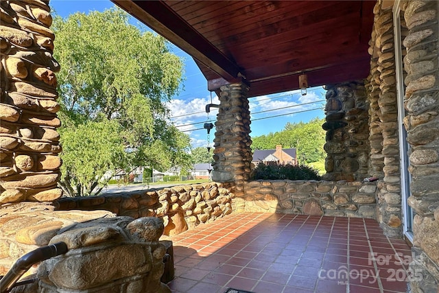 4320 Pisgah Dr, Canton, NC 28716 - view of patio
