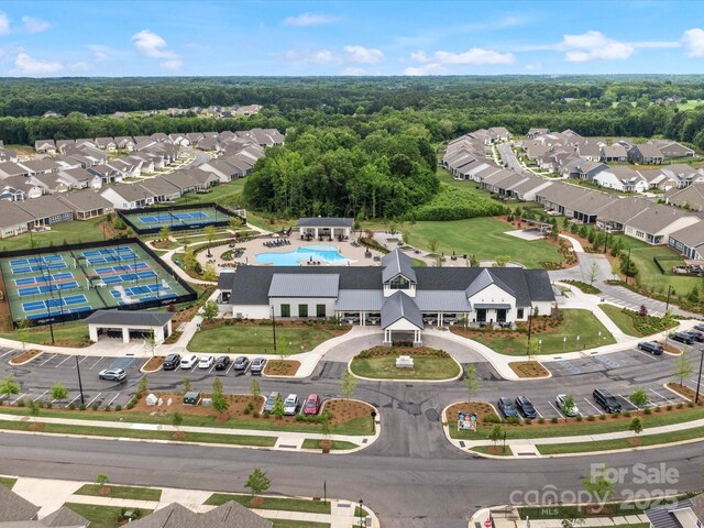 6020 Waldorf Ave, Monroe, NC 28110 - aerial view of property's location featuring nearby suburban area