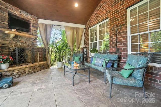 5916 Four Wood Dr, Matthews, NC 28104 - view of porch